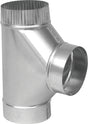 Imperial GV0895 Tee, 7 in, 26 ga Gauge, Steel, Galvanized