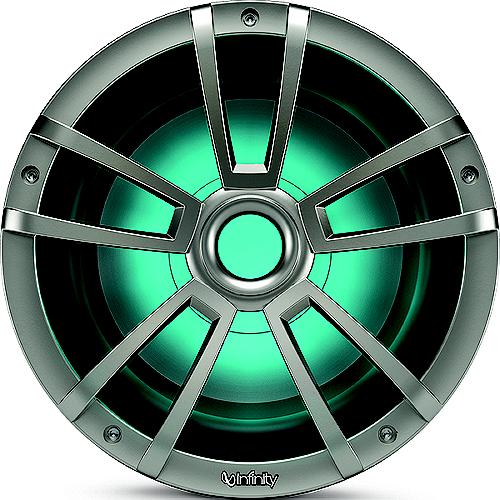 Infinity 1022MLT Subwoofer w/Grille, 10″ Titanium, 1 ea.