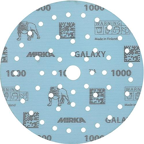 Mirka FY3MF320 Galaxy Dust Free Multi-Fit Grip Discs, 3″, Grade 320, 50/pk