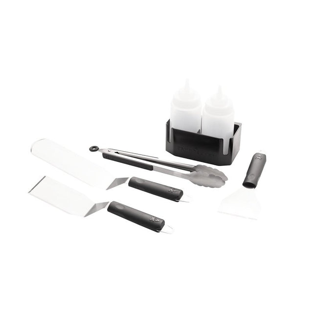 Camp Chef SPSET7 Griddle Essential Kit, Stainless Steel Blade, Soft-Touch Handle