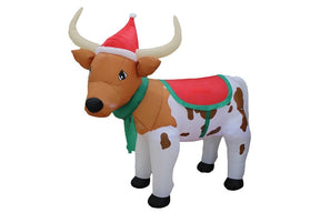 Santas Forest 93010 Christmas Inflatable, 7 ft H