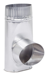 Deflect-O Jordan 5 in. L X 4 in. D Silver Aluminum Offset Dryer Connector
