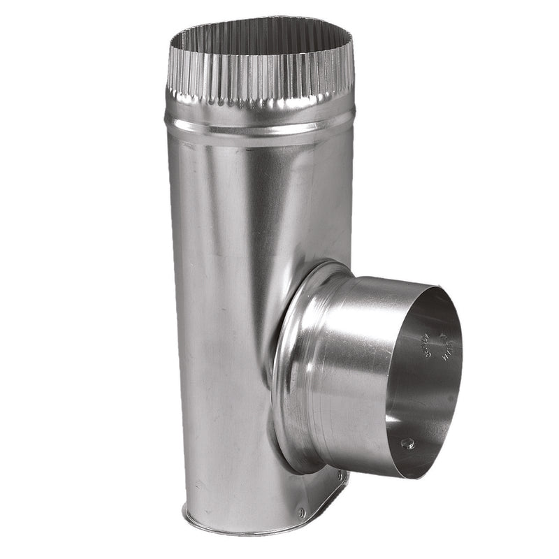 Deflect-O Jordan 5 in. L X 4 in. D Silver Aluminum Offset Dryer Connector