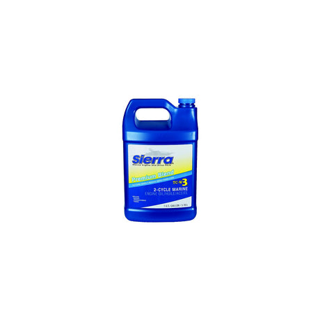 Sierra 95003 Blue Premium TC-W3 2 Cycle Engine Oil, Gal, Pack of 6