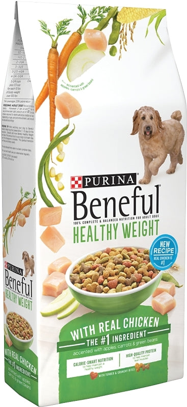Beneful 1780013467 Dog Food, Solid, Chicken, 3.5 lb Bag