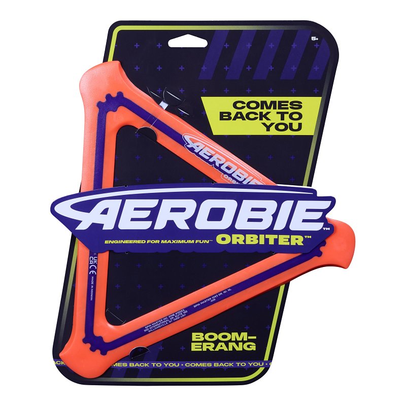 SwimWays 6077165 Aerobie Orbiter Boomerang Assortment, Polycarbonate/TPR, Pack of 12