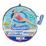 SwimWays 6069494 Inflatable Papasan Float, PVC/Vinyl, Blue