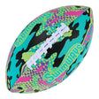 SwimWays 6070206 Hydro Waterproof Football, 9-1/4 in Dia, Foam, Blue