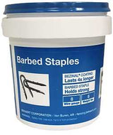 Bekaert 658132/187244 Double Barbed Fence Staple, 1-3/4 in, 8 ga Gauge, Steel