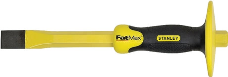 STANLEY FMHT16494 Cold Chisel with Guard, 1 in Tip, 12 in OAL, Steel Blade, Ergonomic Handle
