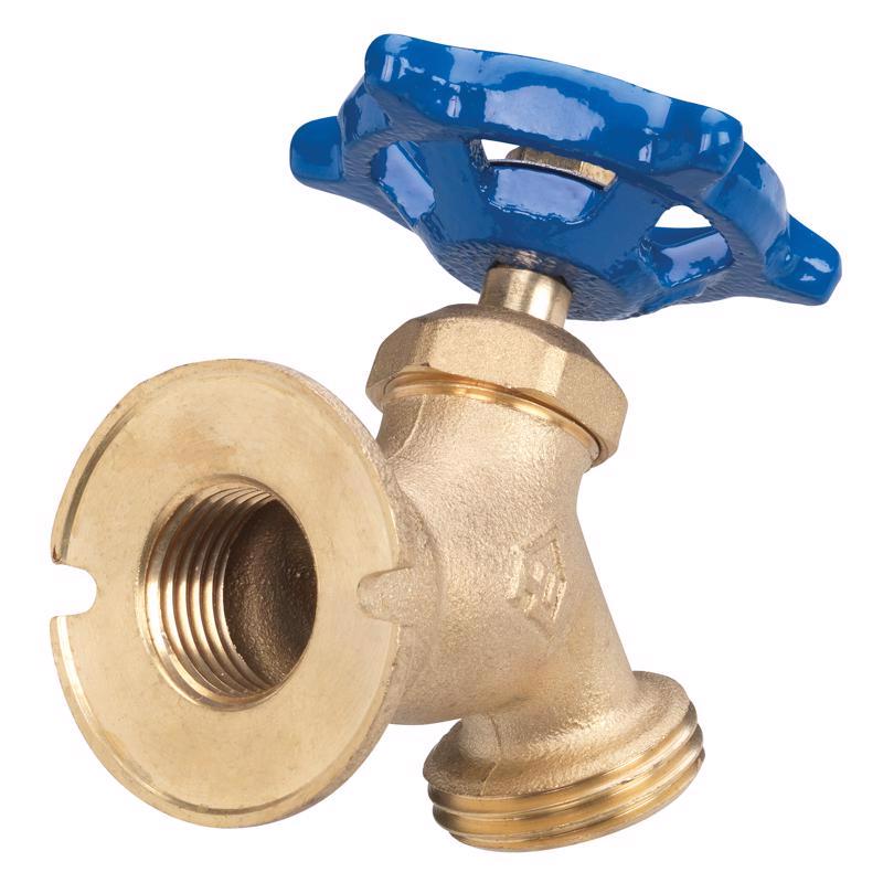 Homewerks 3/4 in. FIP X 3/4 in. MHT Brass Sillcock Valve