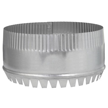 Imperial 8 in. D 28 Ga. Galvanized Steel Round Starting Collar, Pack of 10