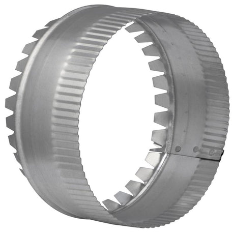 Imperial 8 in. D 28 Ga. Galvanized Steel Round Starting Collar, Pack of 10