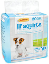 Ruffin'It Lil' Squirts 82030 Dog Training Pad, 22 in L, Cotton/Plastic, 21 in W