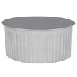 Imperial 4 in. D Galvanized Steel Crimped Pipe End Cap