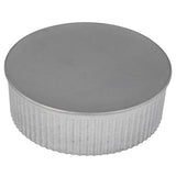 Imperial 5 in. D Galvanized Steel Crimped Pipe End Cap