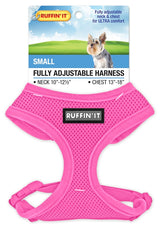 Ruffin'It 41462 Fully Adjustable Harness, 10 to 12-1/2 in x 13 to 18 in, Mesh Fabric, Assorted, Pack of 4