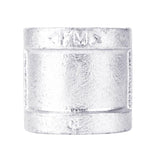STZ Industries 3/8 in. FIP each X 3/8 in. D FIP Galvanized Malleable Iron Coupling, Pack of 5