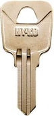 Hy-Ko 11010SS5 Key Blank, Stainless Steel, For: Sentry Safe Cabinet, House Locks and Padlocks, SS5 Key Number, Pack of 10
