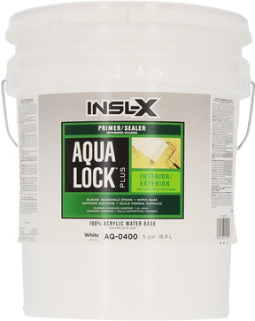 Insl-X AQ0400099-05 Primer, Flat, White, 5 gal Pail