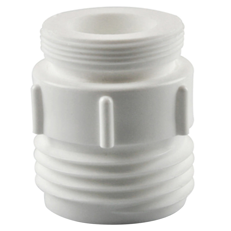 GT Water Products Drain King Female Thread 5/8 in. x 5/8 in. White Outlet Adapter