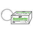 2GO KB119 Key Ring, Nickel-Plated