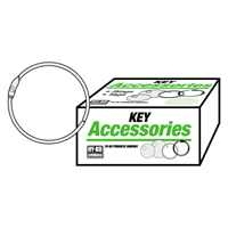 2GO KB119 Key Ring, Nickel-Plated