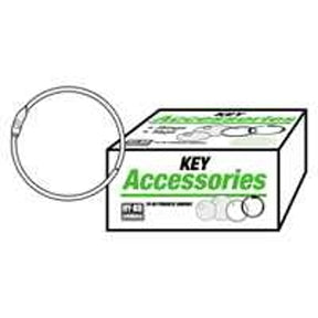 2GO KB119 Key Ring, Nickel-Plated