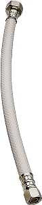 Plumb Pak EZ Series PP23861 Sink Supply Tube, 3/8 in Inlet, Compression Inlet, 1/2 in Outlet, FIP Outlet, Vinyl Tubing