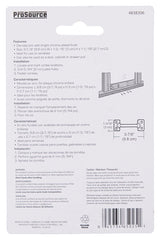 ProSource 20902CHB-PS Sash Lift, 3-7/8 in L Handle, Zinc, Chrome