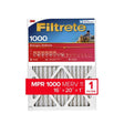 Filtrete Allergen Defense 16 in. W X 20 in. H X 1 in. 1000 MPR Pleated Air Filter 1 pk, Pack of 4