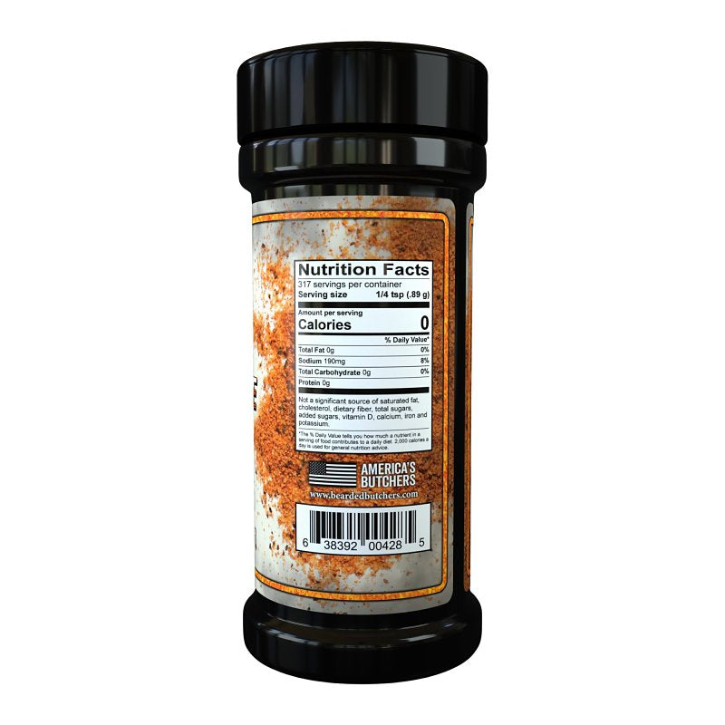 Bearded Butcher BB-4285 Seasoning, Chipotle Blend, 10 oz Shaker