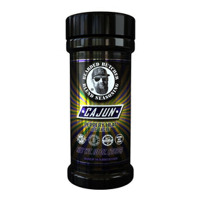 Bearded Butcher BB-4186 Seasoning, Solid, Blend Cajun, 10 oz Can