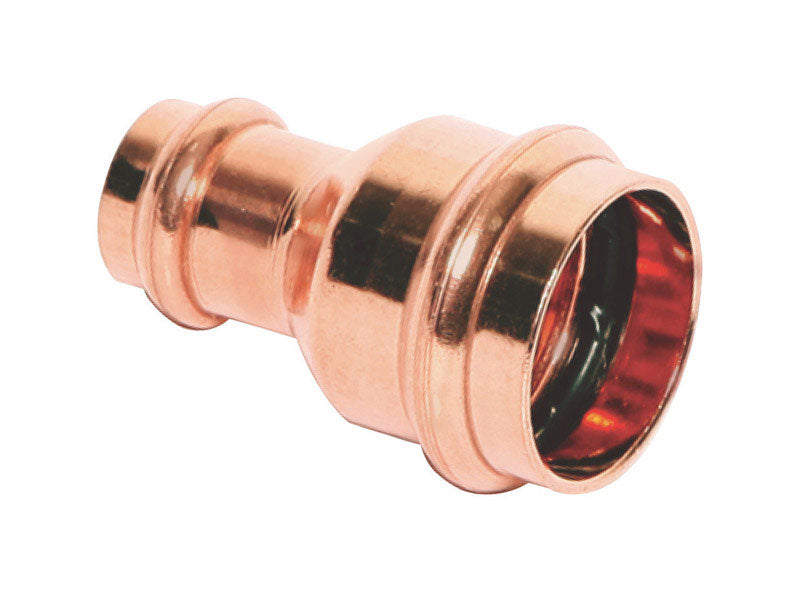 NIBCO Press System 3/4 in. Press X 1/2 in. D Press Copper Coupling 1 pk