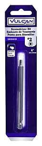 Vulcan 375591OR Screwdriver Bit, S2 Chrome Molybdenum Steel