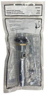 ProSource 20957-3L Brass Pop-up Assembly, Chrome