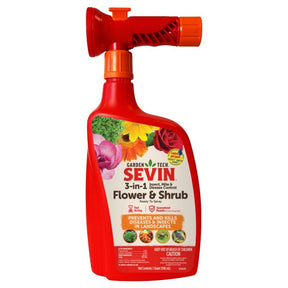 Sevin 100550344 3-in-1 Insect Mite and Disease Control, 32 oz