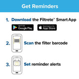 Filtrete Allergen Defense 20 in. W X 20 in. H X 1 in. 1000 MPR Pleated Air Filter 1 pk, Pack of 4