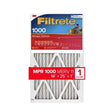 Filtrete Allergen Defense 14 in. W X 25 in. H X 1 in. 1000 MPR Pleated Air Filter 1 pk, Pack of 4
