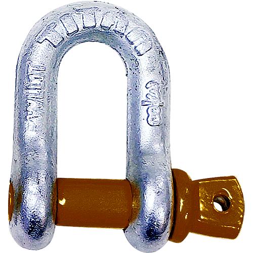 Hot Galvanized D Shackle, 3/4″