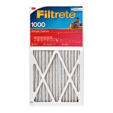 Filtrete 14 in. W X 20 in. H X 1 in. 1000 MPR Pleated Allergen Air Filter 1 pk, Pack of 4