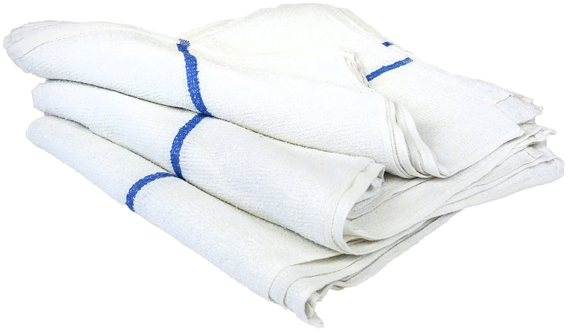 All Rags N739 Bar Mop Towel, 19 in L, 16 in W, Cotton, Pack of 5