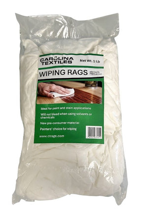 All Rags N523-1PB Washed Rag, Knit, White