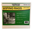 All Rags N888-4LB-BOX Terry Bar Mop Towel, 16 in L, 19 in W, Terry Cotton, White