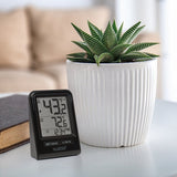 La Crosse 308-1409BNH-CBP Wireless Thermometer, Battery, Digital, 32 to 122 deg F, Digital Display, Black, Pack of 6