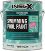 Insl-X WR102409201 Swimming Pool Paint, Acrylic, Semi-Gloss, Royal Blue, 1 gal Can, Pack of 2