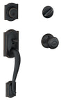 Schlage F60VCAMXGEO716 Combination Lockset, Mechanical Lock, Knob Handle, Round Design, Aged Bronze, 1 Grade, Metal