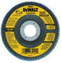 DEWALT DW8308 Flap Disc, 4-1/2 in Dia, 7/8 in Arbor, 60 Grit, Medium, Zirconia Abrasive, Fiberglass Backing
