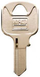 Hy-Ko 11010AB15 Key Blank, Brass, Nickel, For: Abus Cabinet, House Locks and Padlocks, AB15 Key Number, Pack of 10