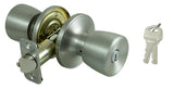 ProSource TS600BRA4V Entry Knob, Stainless Steel, K3, KW1 Keyway, 3 Grade, Pack of 3